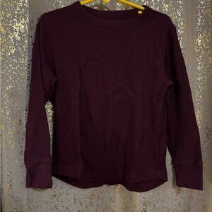 Old Navy Boy Burgundy, Long Sleeve Top